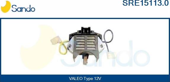 Sando SRE15113.0 - Voltage regulator, alternator www.autospares.lv