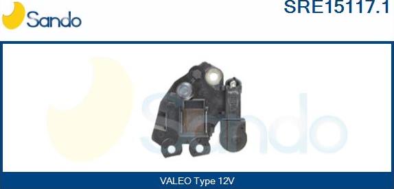 Sando SRE15117.1 - Регулятор напряжения, генератор www.autospares.lv