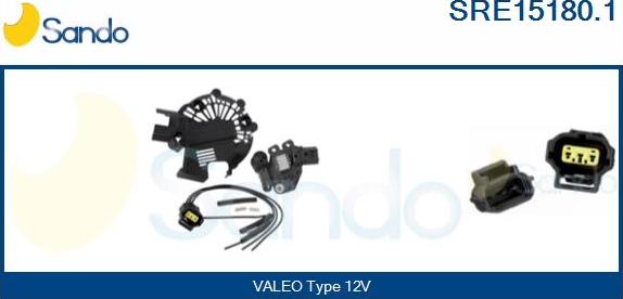 Sando SRE15180.1 - Ģeneratora sprieguma regulators www.autospares.lv