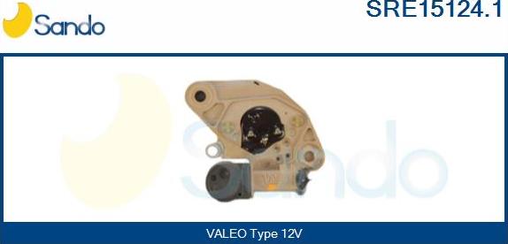 Sando SRE15124.1 - Ģeneratora sprieguma regulators www.autospares.lv