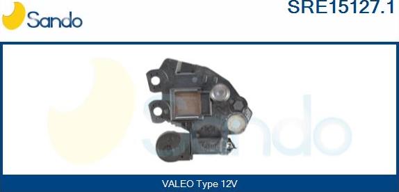 Sando SRE15127.1 - Регулятор напряжения, генератор www.autospares.lv