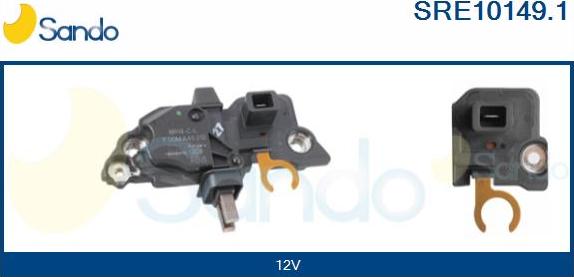 Sando SRE10149.1 - Регулятор напряжения, генератор www.autospares.lv