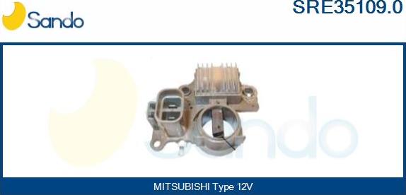 Sando SRE35109.0 - Ģeneratora sprieguma regulators autospares.lv