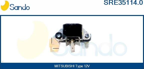 Sando SRE35114.0 - Ģeneratora sprieguma regulators www.autospares.lv