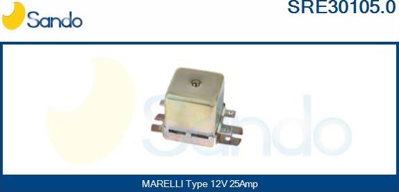 Sando SRE30105.0 - Ģeneratora sprieguma regulators www.autospares.lv