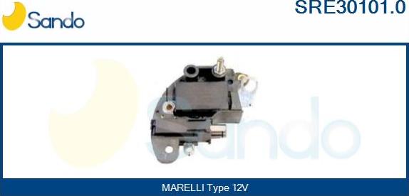 Sando SRE30101.0 - Ģeneratora sprieguma regulators www.autospares.lv