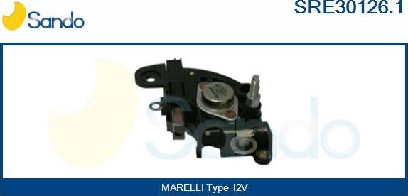 Sando SRE30126.1 - Ģeneratora sprieguma regulators www.autospares.lv