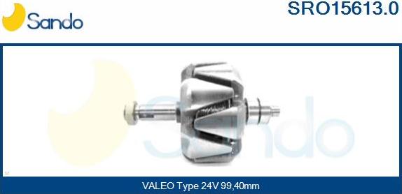 Sando SRO15613.0 - Rotors, Ģenerators www.autospares.lv