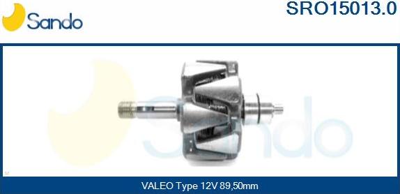 Sando SRO15013.0 - Rotor, alternator www.autospares.lv