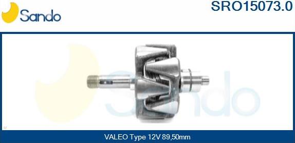 Sando SRO15073.0 - Rotors, Ģenerators www.autospares.lv