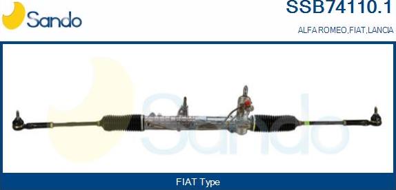 Sando SSB74110.1 - Stūres mehānisms autospares.lv