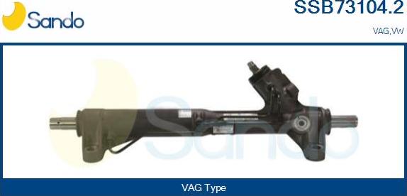 Sando SSB73104.2 - Steering Gear www.autospares.lv