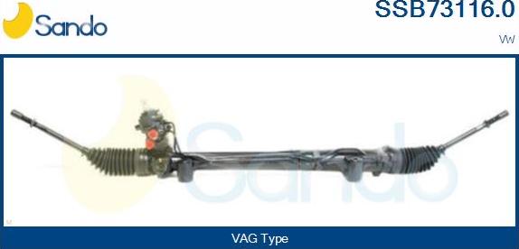 Sando SSB73116.0 - Stūres mehānisms www.autospares.lv