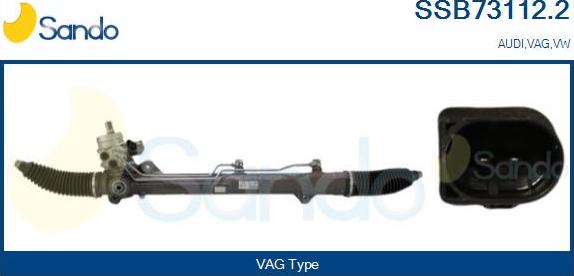 Sando SSB73112.2 - Steering Gear www.autospares.lv