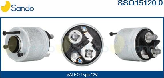 Sando SSO15120.0 - Ievilcējrelejs, Starteris www.autospares.lv