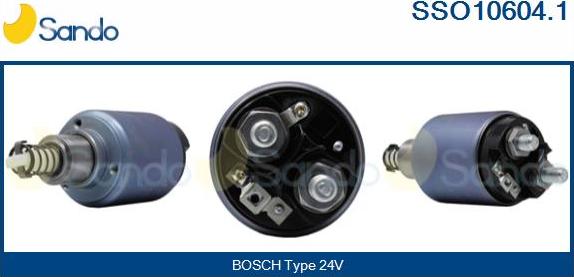 Sando SSO10604.1 - Solenoid Switch, starter www.autospares.lv