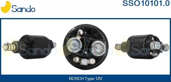 Sando SSO10101.0 - Solenoid Switch, starter www.autospares.lv