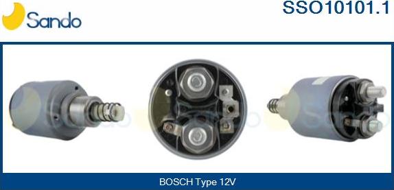 Sando SSO10101.1 - Solenoid Switch, starter www.autospares.lv