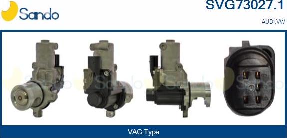 Sando SVG73027.1 - EGR Valve www.autospares.lv