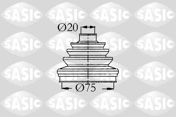 Sasic 9004717 - Bellow, drive shaft www.autospares.lv