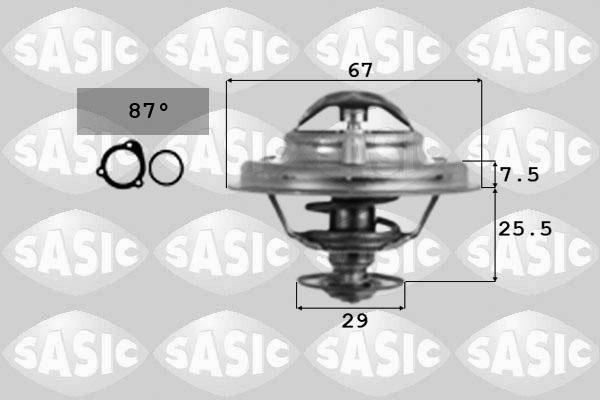 Sasic 9000162 - Termostats, Dzesēšanas šķidrums autospares.lv