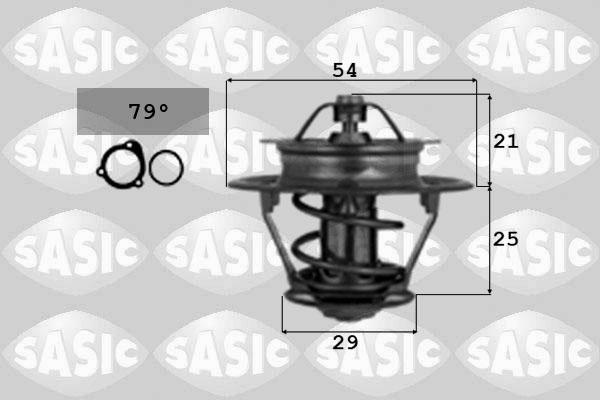 Sasic 9000361 - Coolant thermostat / housing www.autospares.lv