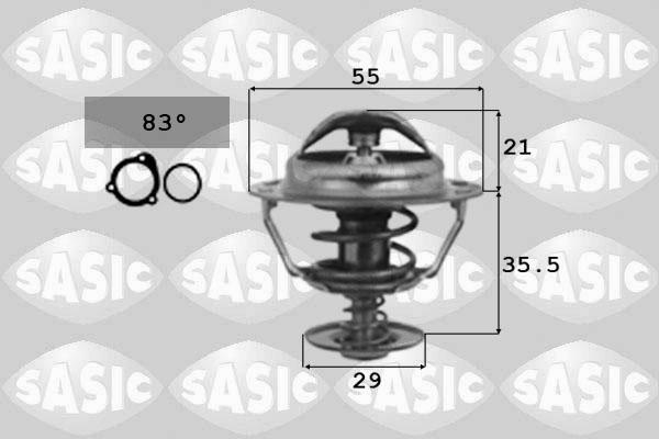 Sasic 9000331 - Termostats, Dzesēšanas šķidrums www.autospares.lv