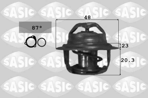 Sasic 9000294 - Termostats, Dzesēšanas šķidrums www.autospares.lv