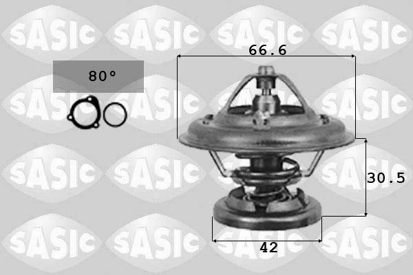 Sasic 9000257 - Termostats, Dzesēšanas šķidrums autospares.lv