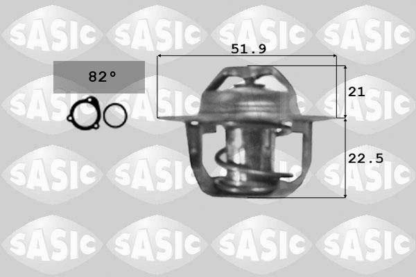 Sasic 9000236 - Termostats, Dzesēšanas šķidrums autospares.lv