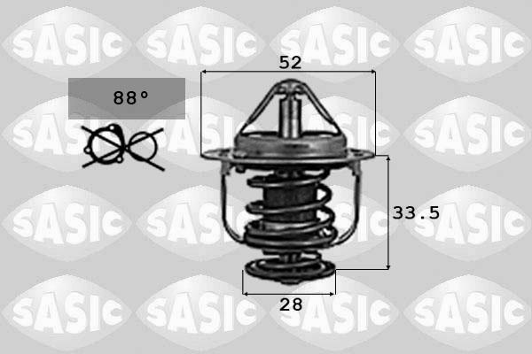 Sasic 9000715 - Termostats, Dzesēšanas šķidrums www.autospares.lv