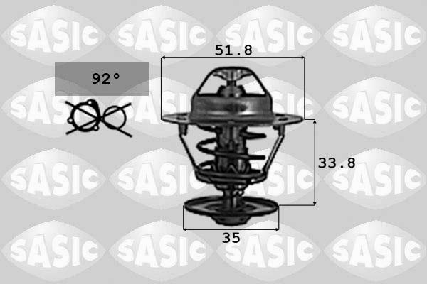 Sasic 9000713 - Termostats, Dzesēšanas šķidrums autospares.lv