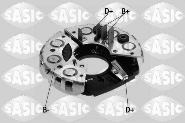 Sasic 9166017 - Rectifier, alternator www.autospares.lv