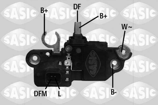 Sasic 9124002 - Ģeneratora sprieguma regulators www.autospares.lv