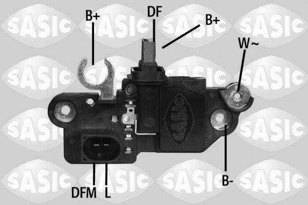 Sasic 9126009 - Voltage regulator, alternator www.autospares.lv