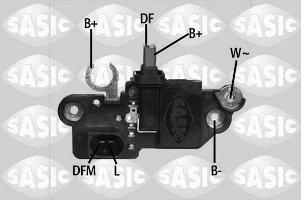 Sasic 9126008 - Ģeneratora sprieguma regulators www.autospares.lv