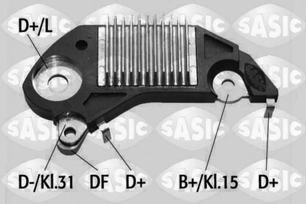 Sasic 9126003 - Ģeneratora sprieguma regulators www.autospares.lv