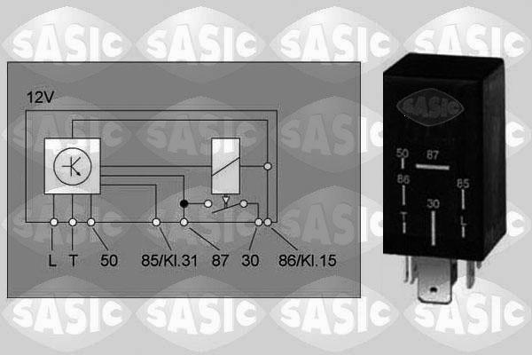 Sasic 9316004 - Relejs, Palaišanas iekārta autospares.lv