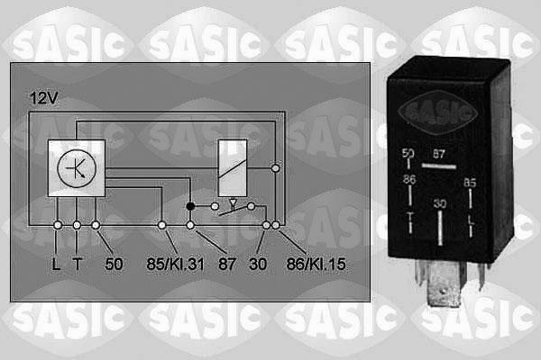 Sasic 9316005 - Relejs, Palaišanas iekārta autospares.lv