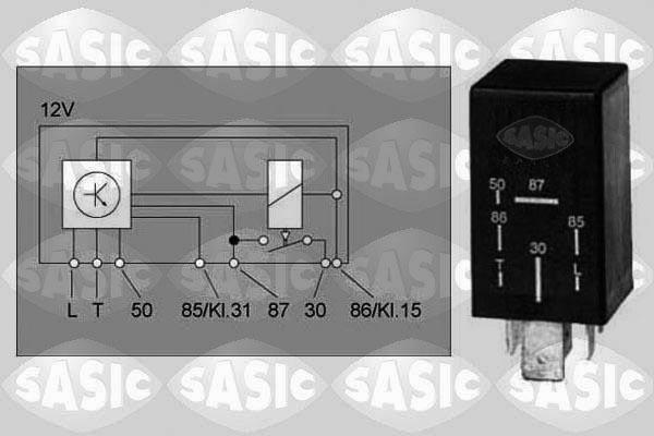 Sasic 9316007 - Relejs, Palaišanas iekārta autospares.lv