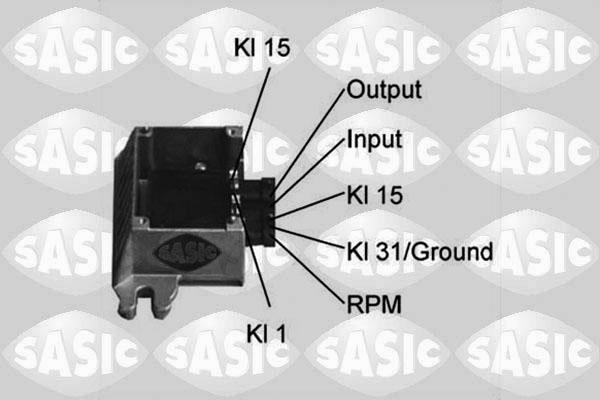 Sasic 9244001 - Vadības bloks, Aizdedzes sistēma autospares.lv