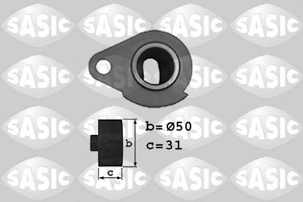 Sasic 4000801 - Spriegotājrullītis, Gāzu sadales mehānisma piedziņas siksna www.autospares.lv