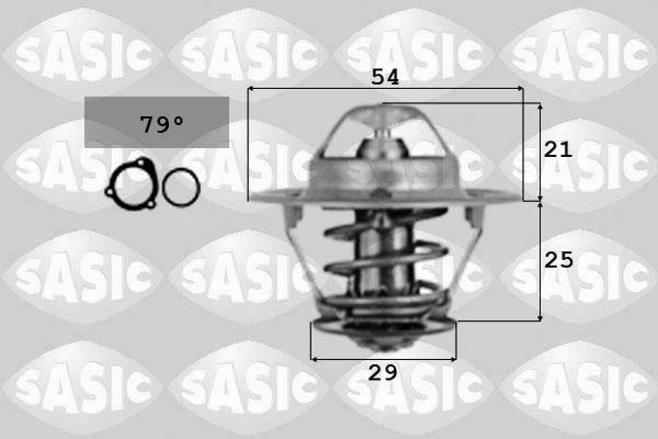 Sasic 4000366 - Termostats, Dzesēšanas šķidrums autospares.lv