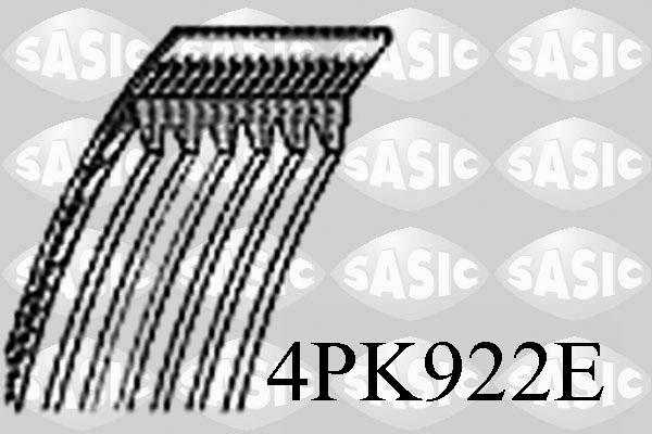 Sasic 4PK922E - Ķīļrievu siksna www.autospares.lv