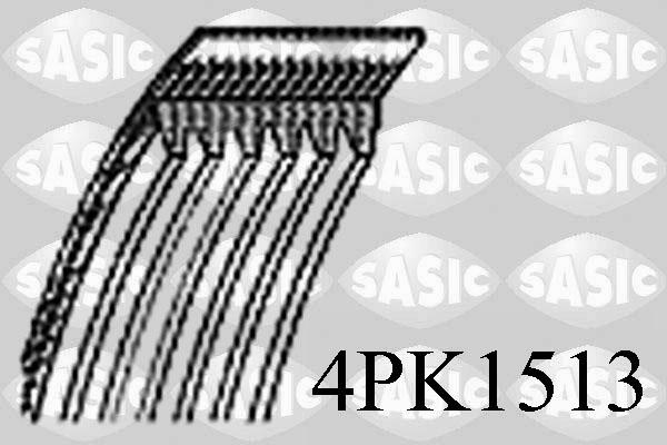 Sasic 4PK1513 - Поликлиновой ремень www.autospares.lv