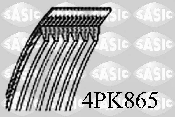 Sasic 4PK865 - Ķīļrievu siksna www.autospares.lv