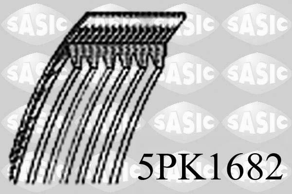 Sasic 5PK1682 - Ķīļrievu siksna www.autospares.lv