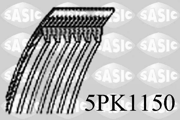 Sasic 5PK1150 - Ķīļrievu siksna www.autospares.lv