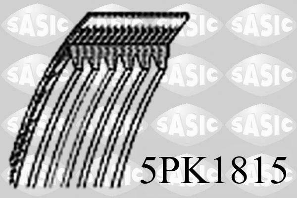 Sasic 5PK1815 - Поликлиновой ремень www.autospares.lv