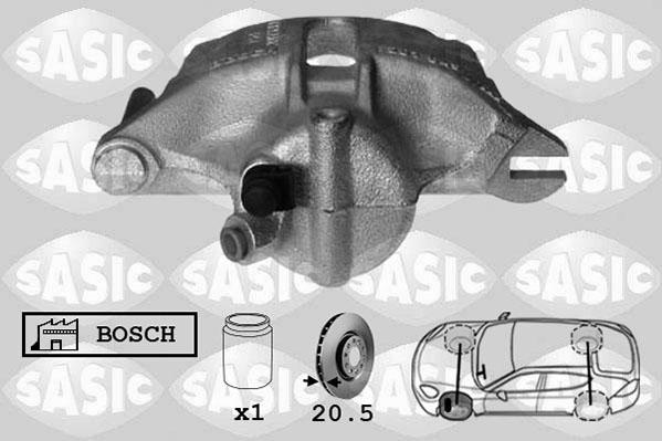 Sasic 6504002 - Bremžu suports www.autospares.lv